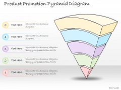 Ppt Slide Product Promotion Pyramid Diagram Consulting Firms