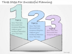 Ppt Slide Three Steps For Successful Planning Business Diagrams Ppt Slide Three Steps For Successful Planning Business Diagrams