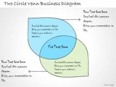 Ppt Slide Two Circle Venn Business Diagram Sales Plan Ppt Slide Two Circle Venn Business Diagram Sales Plan