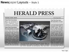 Ppt Template Editable Newspaper Headline PowerPoint Slide Graphics Ppt Template Editable Newspaper Headline PowerPoint Slide Graphics