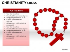 Prayer Christianity Cross PowerPoint Slides And Ppt Diagram Templates