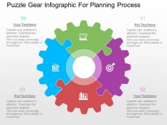 Puzzle Gear Infographic For Planning Process PowerPoint Templates Puzzle Gear Infographic For Planning Process PowerPoint Templates