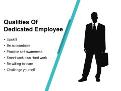 Qualities Of Dedicated Employee Ppt PowerPoint Presentation Themes Qualities Of Dedicated Employee Ppt PowerPoint Presentation Themes