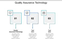 Quality Assurance Technology Ppt PowerPoint Presentation Styles Graphics Template
