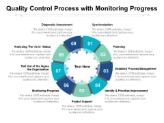 Quality Control Process With Monitoring Progress Ppt PowerPoint Presentation Summary Shapes PDF Quality Control Process With Monitoring Progress Ppt PowerPoint Presentation Summary Shapes PDF