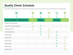 Quality Management Plan QMP Quality Check Schedule Ppt Infographic Template Format Ideas PDF Quality Management Plan QMP Quality Check Schedule Ppt Infographic Template Format Ideas PDF