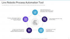 RPA IT Linx Robotic Process Automation Tool Ppt Gallery Layout PDF