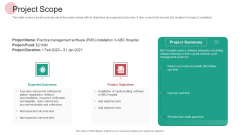 Real Capital Market Bid Assessment Project Scope Elements PDF Real Capital Market Bid Assessment Project Scope Elements PDF
