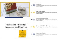 Real Estate Financing Unconventional Sources Ppt Slides Example PDF Real Estate Financing Unconventional Sources Ppt Slides Example PDF