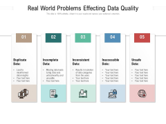 Real World Problems Effecting Data Quality Ppt PowerPoint Presentation File Clipart Images PDF Real World Problems Effecting Data Quality Ppt PowerPoint Presentation File Clipart Images PDF