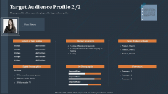 Rebranding Strategy Target Audience Profile Preference Ppt PowerPoint Presentation Infographic Template Deck PDF Rebranding Strategy Target Audience Profile Preference Ppt PowerPoint Presentation Infographic Template Deck PDF