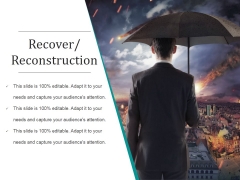 Recover Reconstruction Ppt PowerPoint Presentation Show Recover Reconstruction Ppt PowerPoint Presentation Show