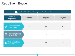 Recruitment Budget Ppt PowerPoint Presentation Infographics Design Templates Recruitment Budget Ppt PowerPoint Presentation Infographics Design Templates