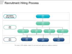 Recruitment Hiring Process Ppt PowerPoint Presentation Pictures Sample Cpb
