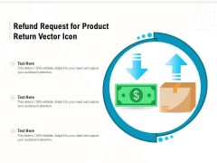 Refund Request For Product Return Vector Icon Ppt PowerPoint Presentation File Sample PDF Refund Request For Product Return Vector Icon Ppt PowerPoint Presentation File Sample PDF