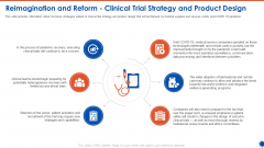 Reimagination And Reform Clinical Trial Strategy And Product Design Pictures PDF Reimagination And Reform Clinical Trial Strategy And Product Design Pictures PDF