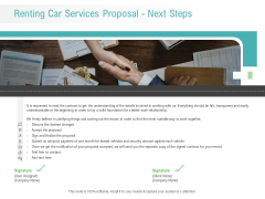 Renting Car Services Proposal Next Steps Ppt Infographics Design Ideas PDF Renting Car Services Proposal Next Steps Ppt Infographics Design Ideas PDF