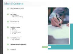 Renting Car Services Proposal Table Of Contents Ppt Portfolio Information PDF Renting Car Services Proposal Table Of Contents Ppt Portfolio Information PDF