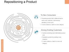 Repositioning A Product Ppt PowerPoint Presentation Model Maker Repositioning A Product Ppt PowerPoint Presentation Model Maker