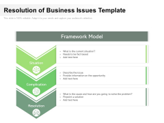 Resolution Of Business Issues Template Ppt PowerPoint Presentation Gallery Graphics Template PDF Resolution Of Business Issues Template Ppt PowerPoint Presentation Gallery Graphics Template PDF