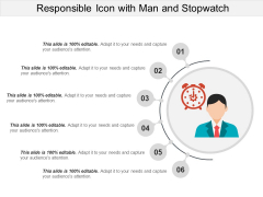 Responsible Icon With Man And Stopwatch Ppt PowerPoint Presentation File Background Image PDF Responsible Icon With Man And Stopwatch Ppt PowerPoint Presentation File Background Image PDF