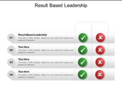 Result Based Leadership Ppt PowerPoint Presentation Ideas Infographics Cpb Result Based Leadership Ppt PowerPoint Presentation Ideas Infographics Cpb