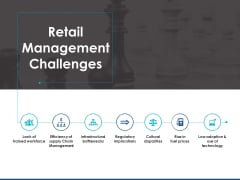 Retail Management Challenges Ppt Powerpoint Presentation Ideas Layout Retail Management Challenges Ppt Powerpoint Presentation Ideas Layout
