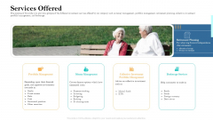 Retirement Income Analysis Services Offered Ppt Gallery Display PDF Retirement Income Analysis Services Offered Ppt Gallery Display PDF