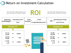 Return On Investment Calculation Planning Ppt PowerPoint Presentation Professional Good