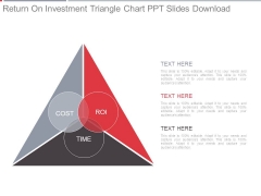 Return On Investment Triangle Chart Ppt Slides Download Return On Investment Triangle Chart Ppt Slides Download