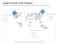 Revenue Cycle Management Deal Global Presence Of The Company Infographics PDF Revenue Cycle Management Deal Global Presence Of The Company Infographics PDF