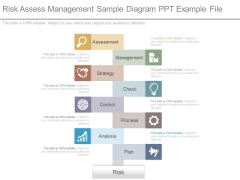Risk Assess Management Sample Diagram Ppt Example File
