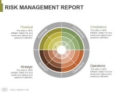 Risk Management Report Template 1 Ppt PowerPoint Presentation Gallery Themes Risk Management Report Template 1 Ppt PowerPoint Presentation Gallery Themes