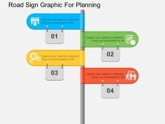 Road Sign Graphic For Planning Powerpoint Templates Road Sign Graphic For Planning Powerpoint Templates