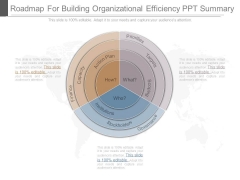 Roadmap For Building Organizational Efficiency Ppt Summary Roadmap For Building Organizational Efficiency Ppt Summary