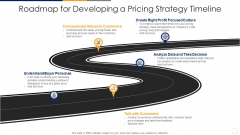 Roadmap For Developing A Pricing Strategy Timeline Clipart PDF Roadmap For Developing A Pricing Strategy Timeline Clipart PDF