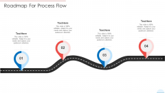 Roadmap For Process Flow Icons PDF