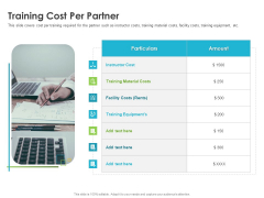 Robust Partner Sales Enablement Program Training Cost Per Partner Template PDF Robust Partner Sales Enablement Program Training Cost Per Partner Template PDF