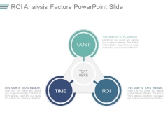 Roi Analysis Factors Powerpoint Slide Roi Analysis Factors Powerpoint Slide