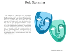 Role Storming Ppt PowerPoint Presentation Gallery Role Storming Ppt PowerPoint Presentation Gallery