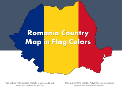 Romania Country Map In Flag Colors Ppt PowerPoint Presentation Gallery Smartart PDF Romania Country Map In Flag Colors Ppt PowerPoint Presentation Gallery Smartart PDF