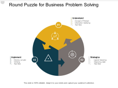 Round Puzzle For Business Problem Solving Ppt PowerPoint Presentation File Graphics Round Puzzle For Business Problem Solving Ppt PowerPoint Presentation File Graphics