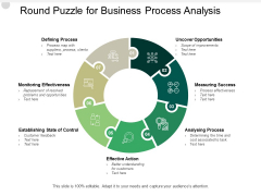 Round Puzzle For Business Process Analysis Ppt PowerPoint Presentation Slides Aids Round Puzzle For Business Process Analysis Ppt PowerPoint Presentation Slides Aids