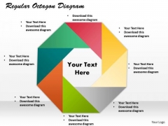 Regular Octagon Diagram PowerPoint Presentation Template Regular Octagon Diagram PowerPoint Presentation Template