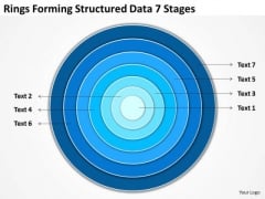 Rings Forming Structured Data 7 Stages Step By Business Plan Template PowerPoint Slides Rings Forming Structured Data 7 Stages Step By Business Plan Template PowerPoint Slides