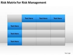 Risk Matrix For Management Ppt Model Business Plan PowerPoint Templates Risk Matrix For Management Ppt Model Business Plan PowerPoint Templates