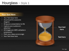 Running Out Of Time Hourglass PowerPoint Ppt Templates