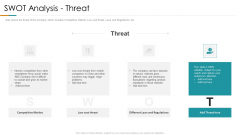 SWOT Analysis Threat Ppt File Inspiration PDF