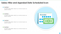 Salary Hike And Appraisal Date Scheduled Icon Topics PDF Salary Hike And Appraisal Date Scheduled Icon Topics PDF