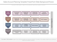 Sales Account Planning Template Powerpoint Slide Background Picture